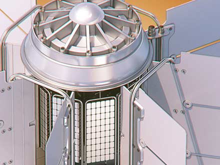 MMRTG Nuclear Generator Spacecraft