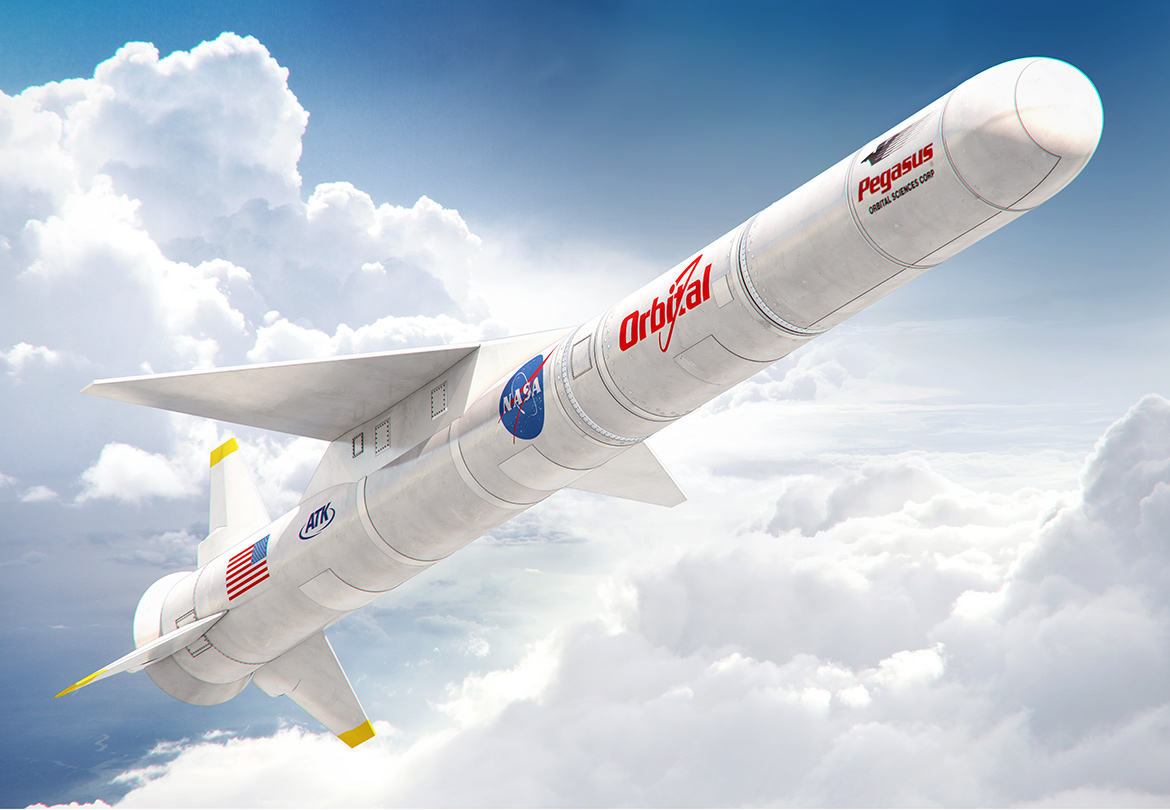 Pegasus Launch Vehicle Orbital Scaled Composites